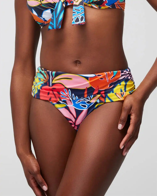 Bleu Rod Color Field Sarong Hipster