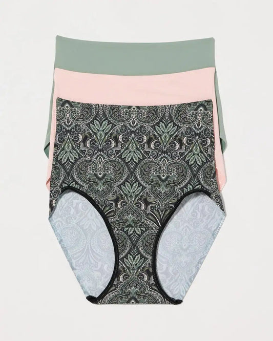 Tummy High-Waist Brief Panty 3 Pack