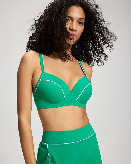 Ahoy Captain Underwire Bikini Swim Top