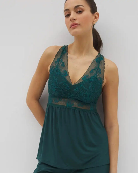 Soft Support Lace Pajama Cami