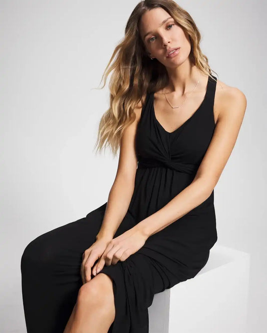 Twist Front Maxi Bra Dress