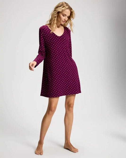 Long-Sleeve Sleepshirt