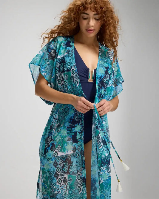 Gold Standard Long Swim Cover Up Dress