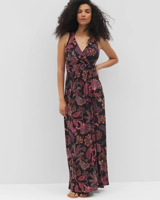 Isla Cross Back Maxi Bra Dress