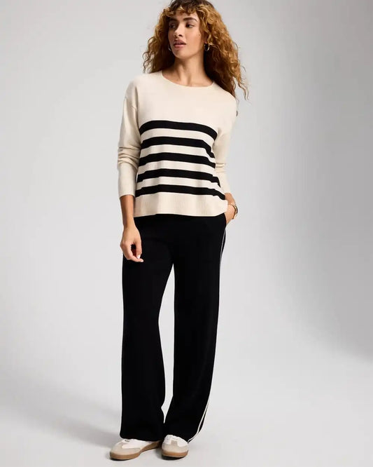Long-Sleeve Dolman Sweater Top