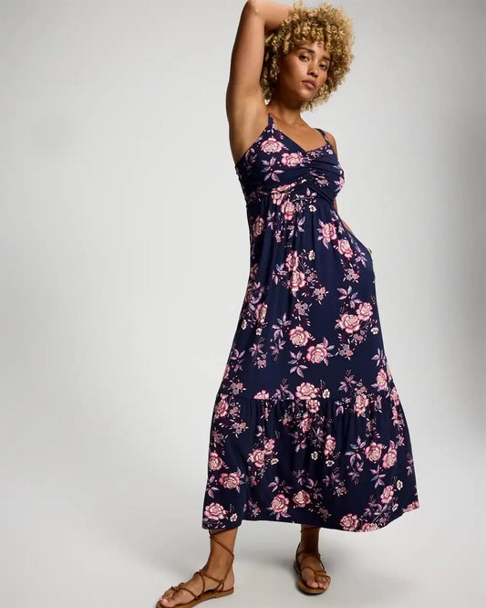 Tiered Maxi Bra Dress