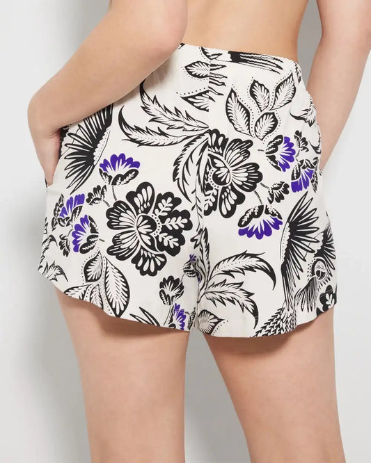 Smocked Waist Pajama Short