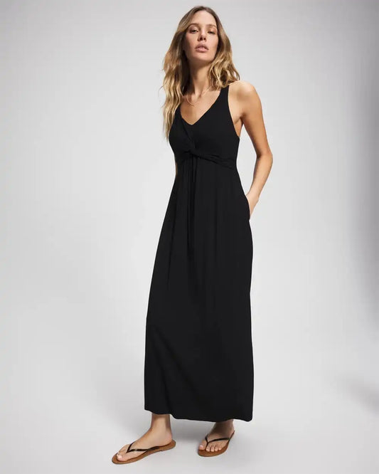 Twist Front Maxi Bra Dress