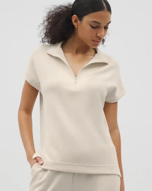 Quarter Zip Top