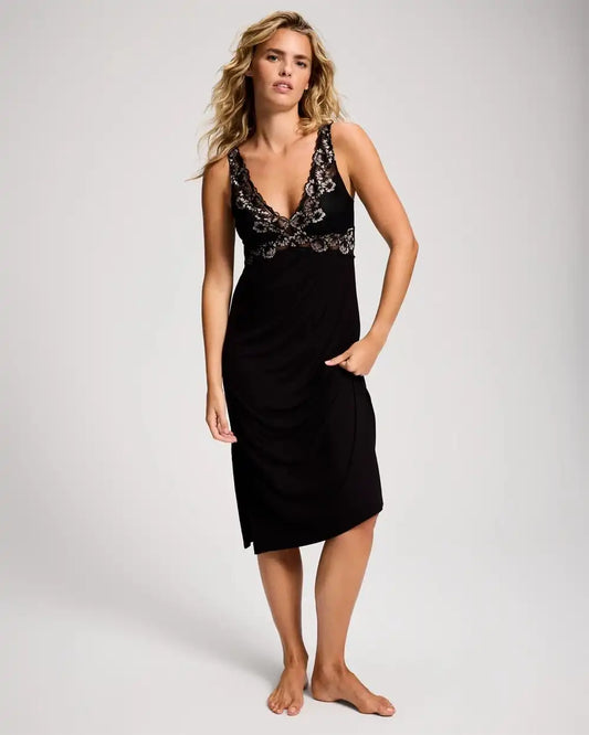 Romantic Lace Chemise with Shelf Bra