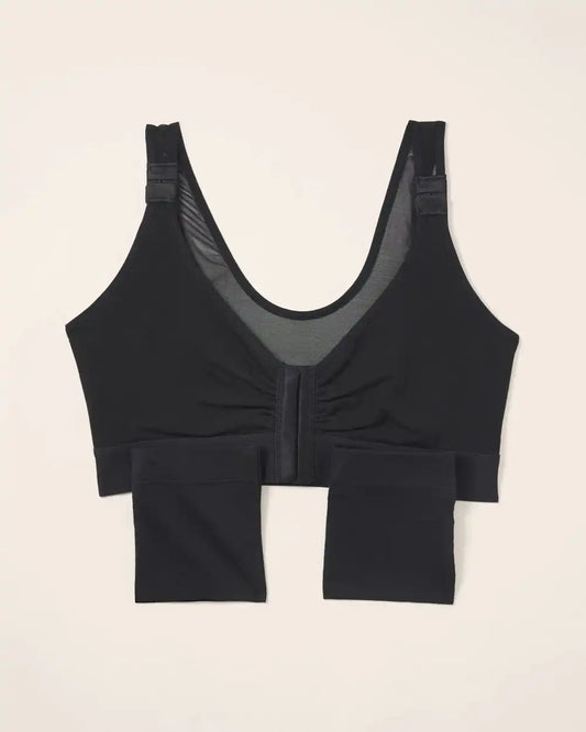 Post-Surgical Recovery Bra with Drain Pockets