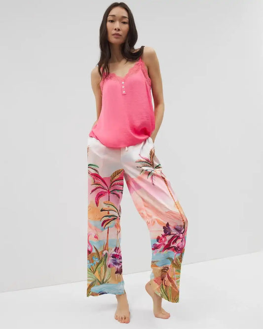 Printed Pajama Pants