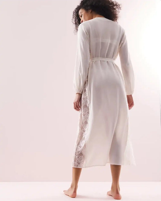Soma's Sexiest Silk Chiffon Long Robe