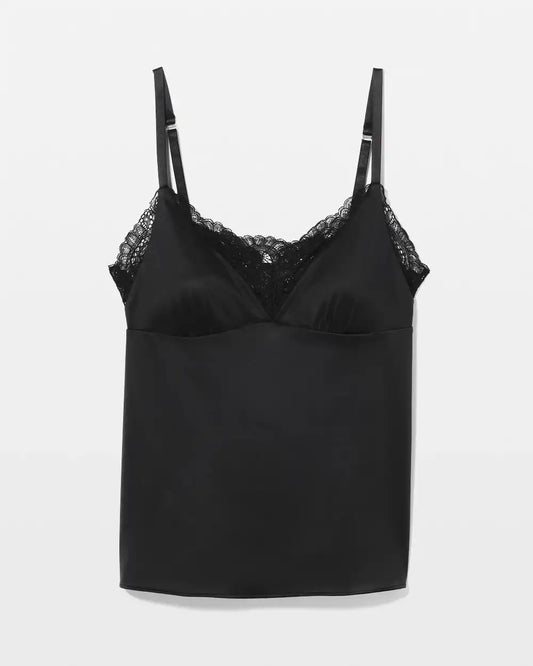 Lace-Trim Pajama Cami