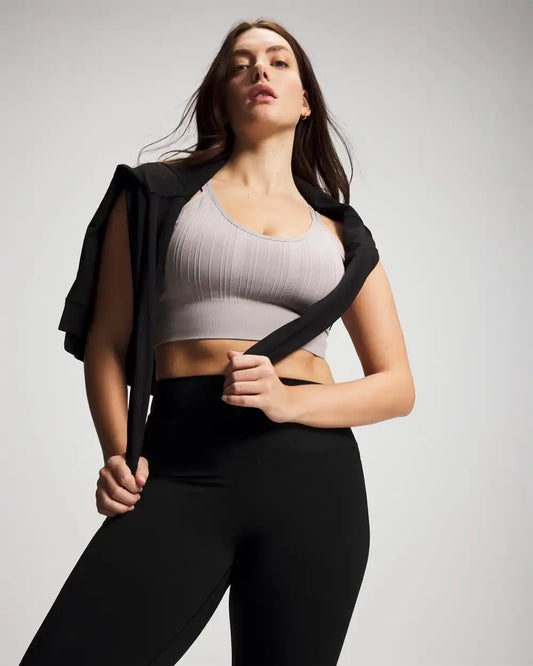 Seamless Bra With Strappy Back