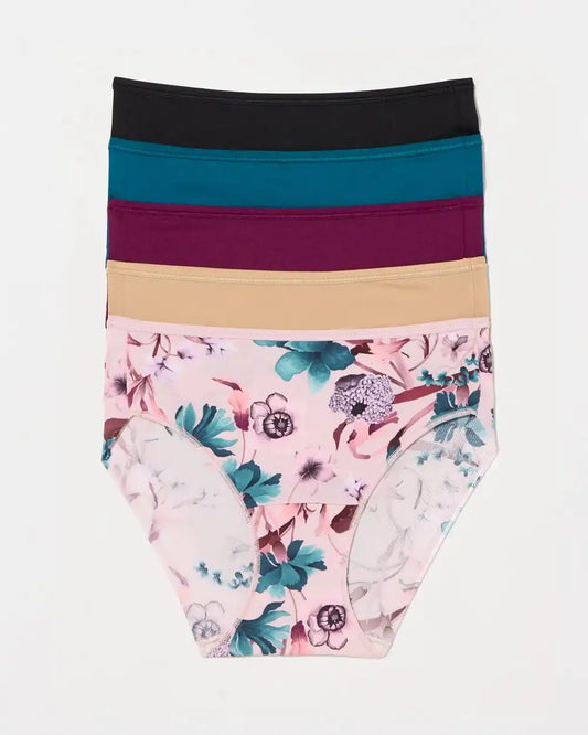 Edge Hipster Panty 5 Pack