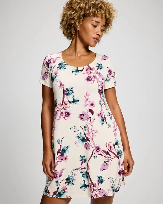 Short Sleeve Scoop Neck Sleepshirt