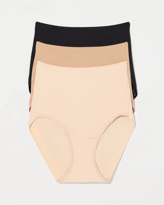 Tummy High-Waist Brief Panty 3 Pack