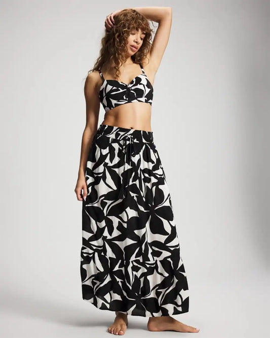 Rayon Crepe Cover Up Skirt