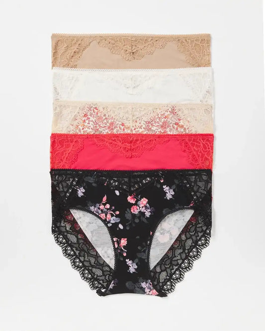 Lace Hipster 5 Pack