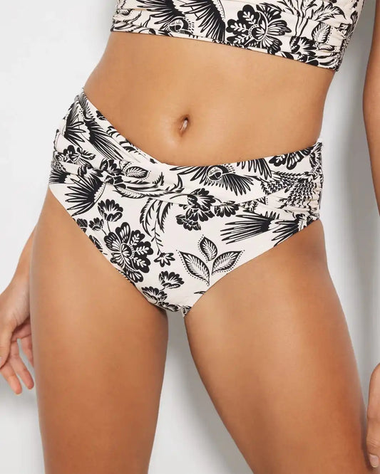 Twist-Front Bikini Bottom