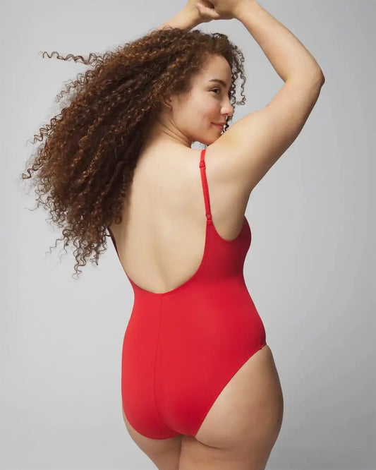Deep Plunge One-Piece