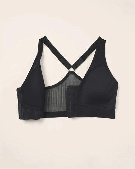 Front-Closure Compression Bra