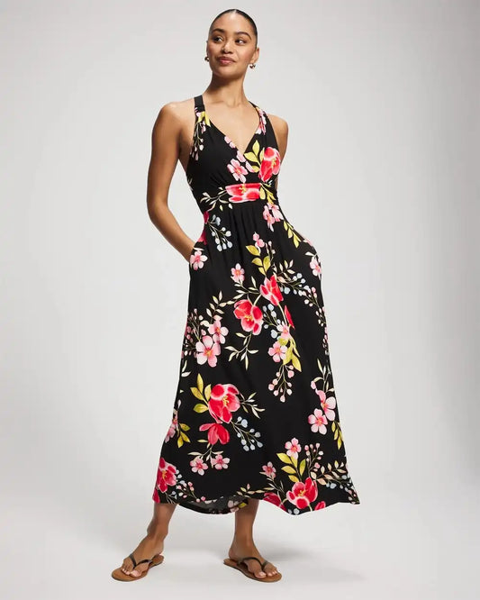 Crossback Maxi Bra Dress