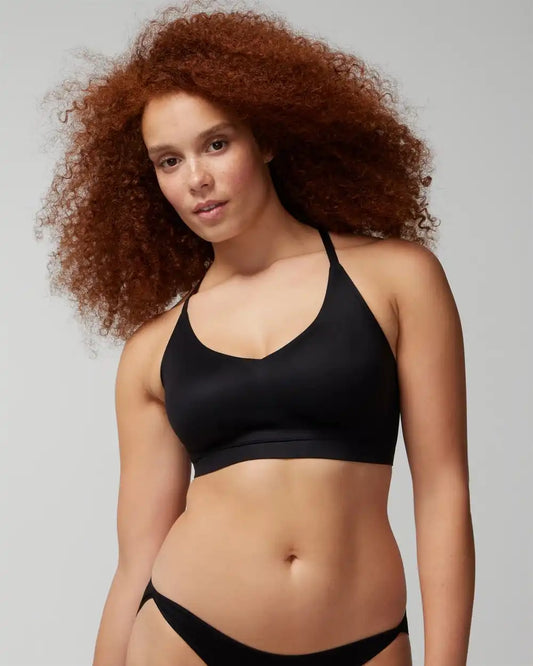 Racerback Bralette with Lace Back