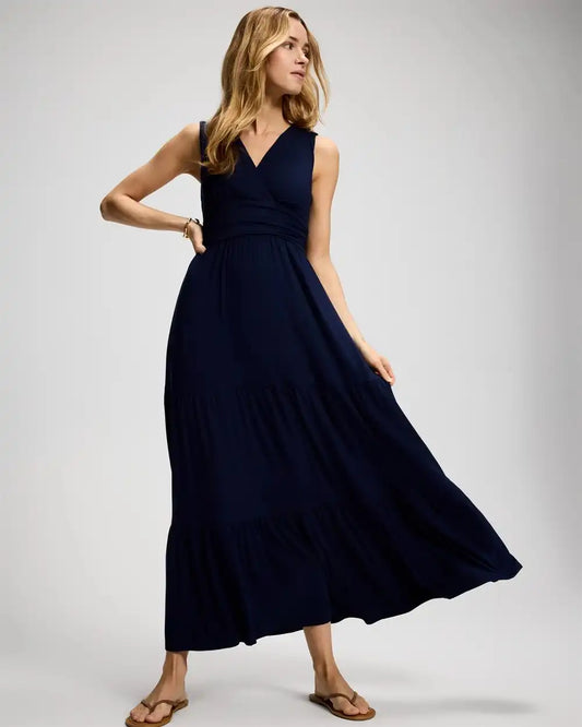 Goddess Tiered Maxi Dress