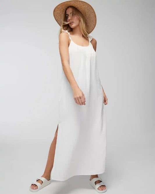Flutter-Sleeve Cover-Up Dress